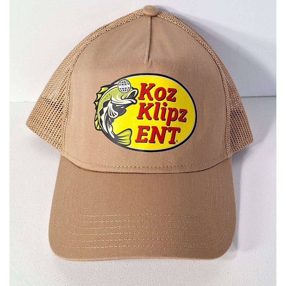 Otto Cap Fishing Hat Mesh Adjustable SnapBack Trucker Brown Outdoor Structured